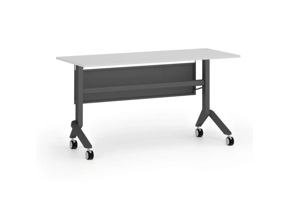 Mobilní stůl PRIMO MOVE, 140x60 cm, černá podnož, bílá Objednat Nyní