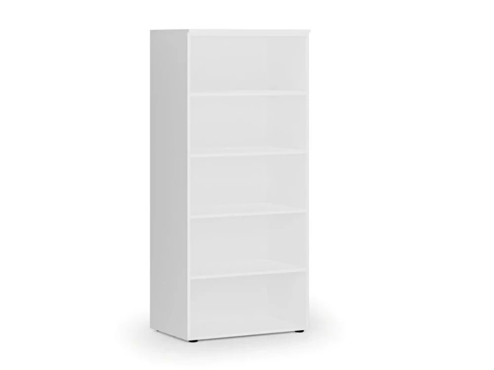 Levný Kancelářský regál PRIMO WHITE, 800 x 500 x 1781 mm, bílá