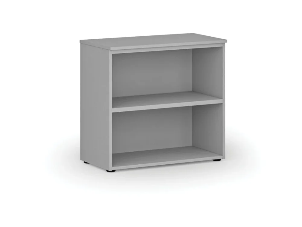 Nejprodávanější Kancelářský regál PRIMO GRAY, 800 x 420 x 740 mm, šedá