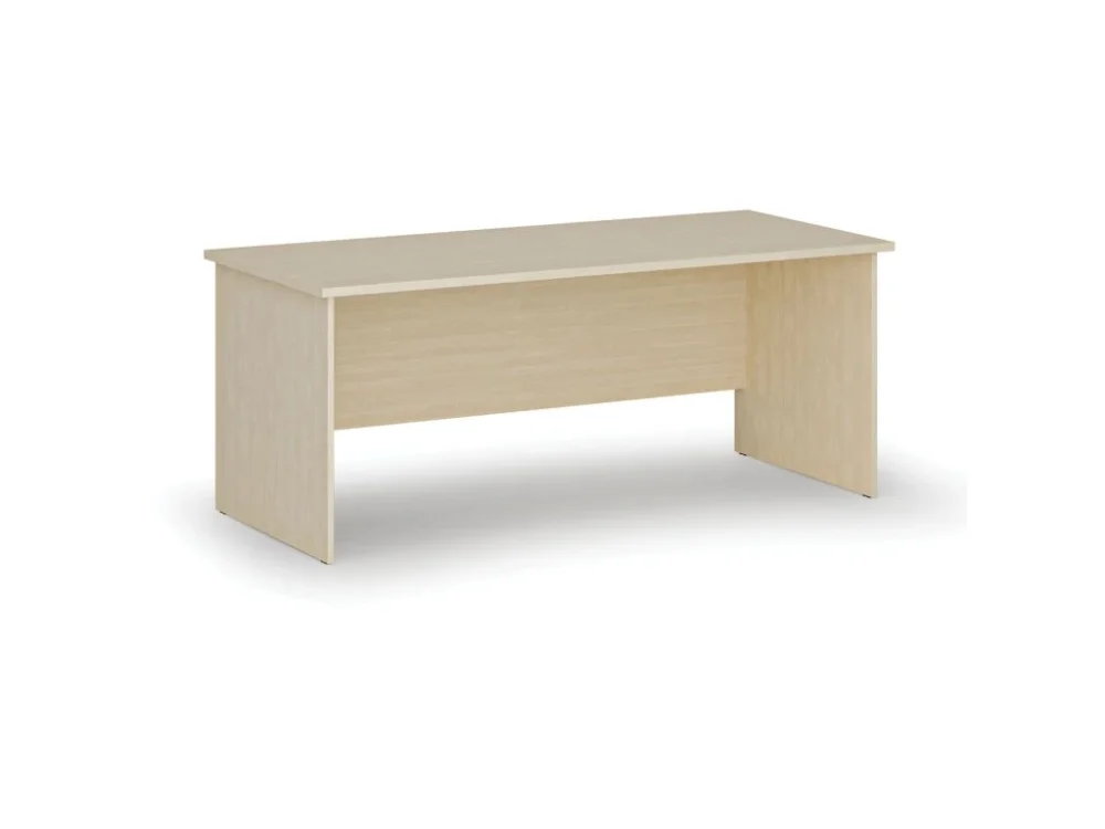 Nová Kolekce Kancelářský psací stůl PRIMO WOOD, 180x80 cm, bříza
