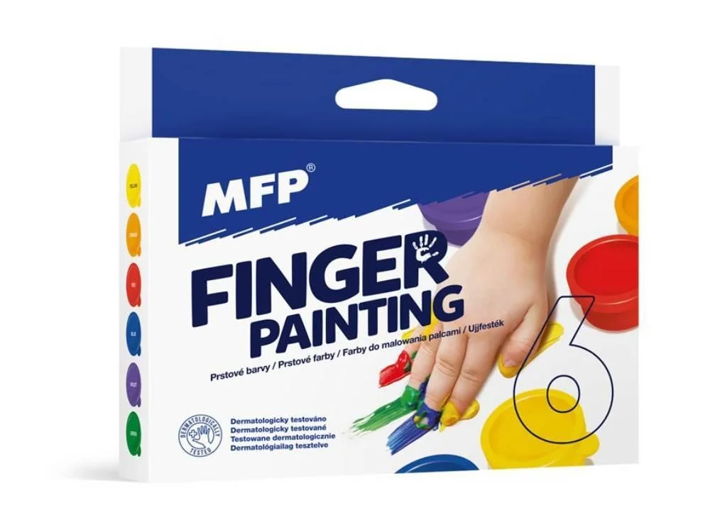 Expresní Doručení MFP barvy prstové 30 ml, 6 barev