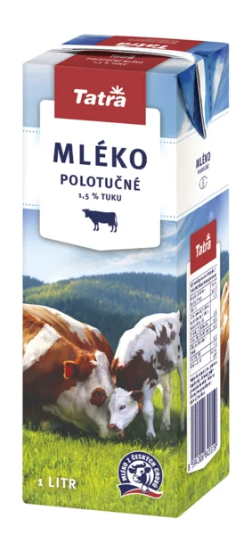 Akční Nabídka Mléko Tatra 1 l polotučné