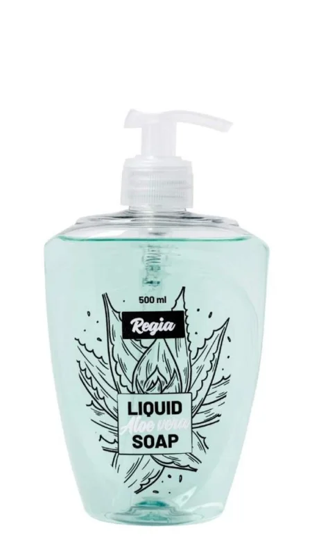 Mýdlo tekuté Regia Aloe zelené 500 ml Levný