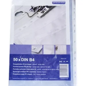 Cenová Bomba Obal závěsný "D" matný B4 110 mic čirý PH 203/ 50 ks