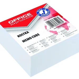 Akce Office Products blok špalíček lepený bílý 8,5x8,5x4 cm