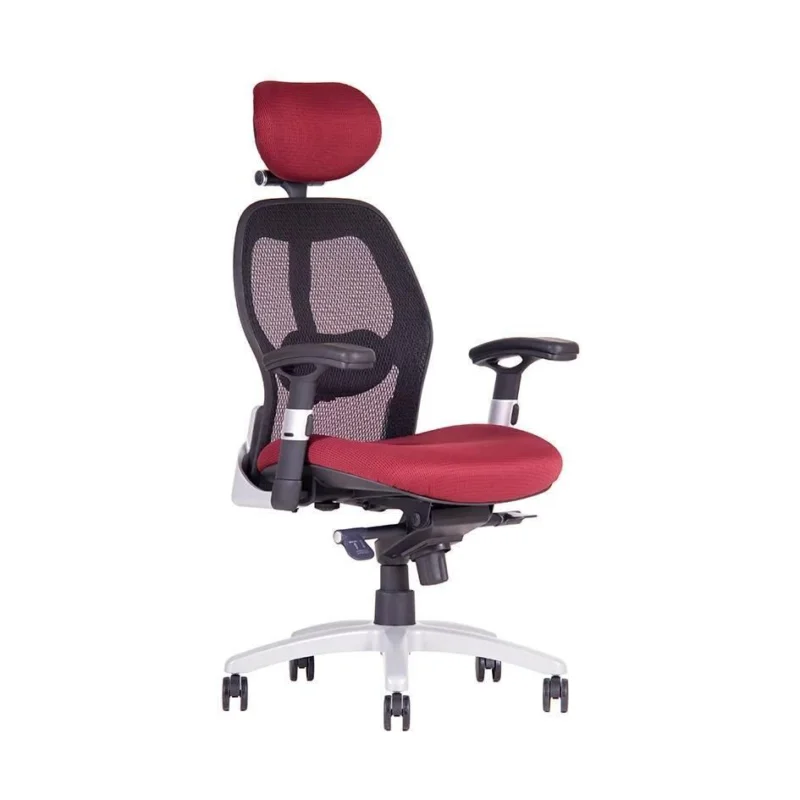 Značkový OFFICE PRO s.r.o. kancelářská židle - Saturn Net vínová