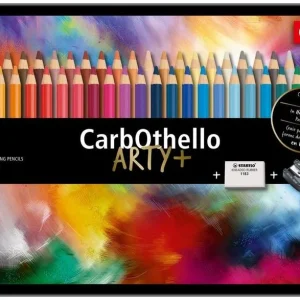 Zlevněný Pastelky STABILO CarbOthello ARTY+ 60 ks v plechové krabičce