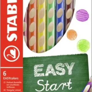 Akce Pastelky Stabilo EASYcolors trojhranné pro praváky 6 ks