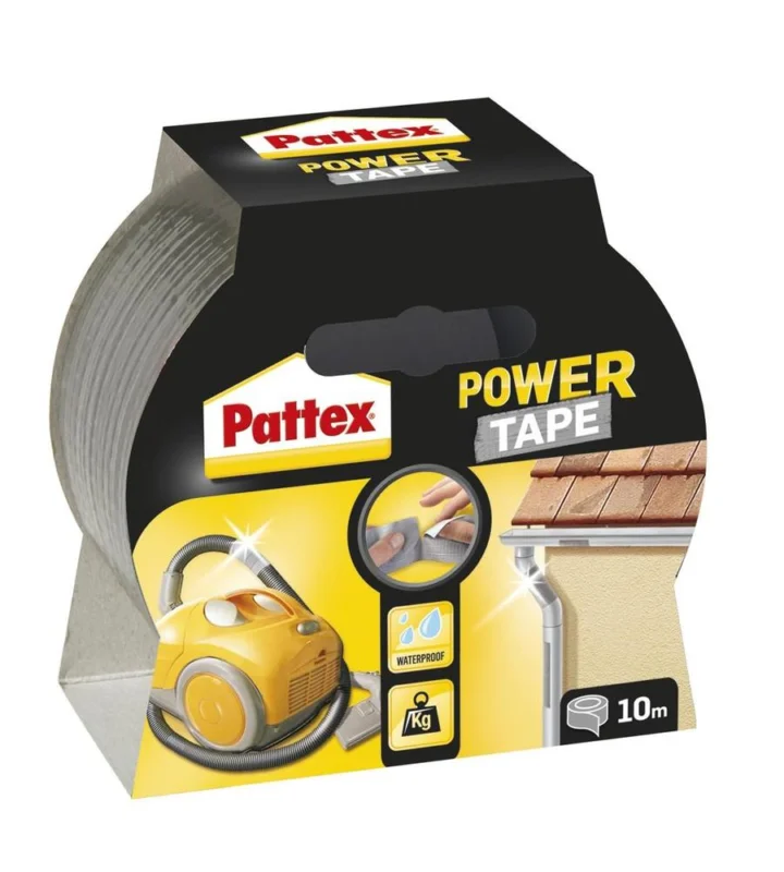 Aktuální Pattex lepicí páska Power Tape 50 mm x 10 m - stříbrná