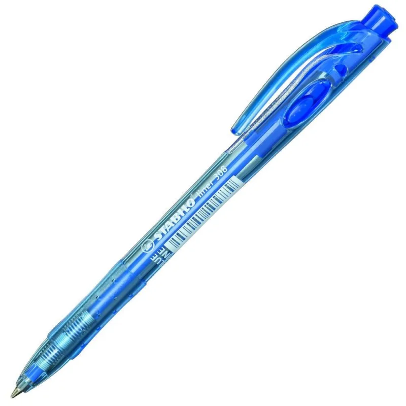 Zlevněný Pero kuličkové STABILO liner modré