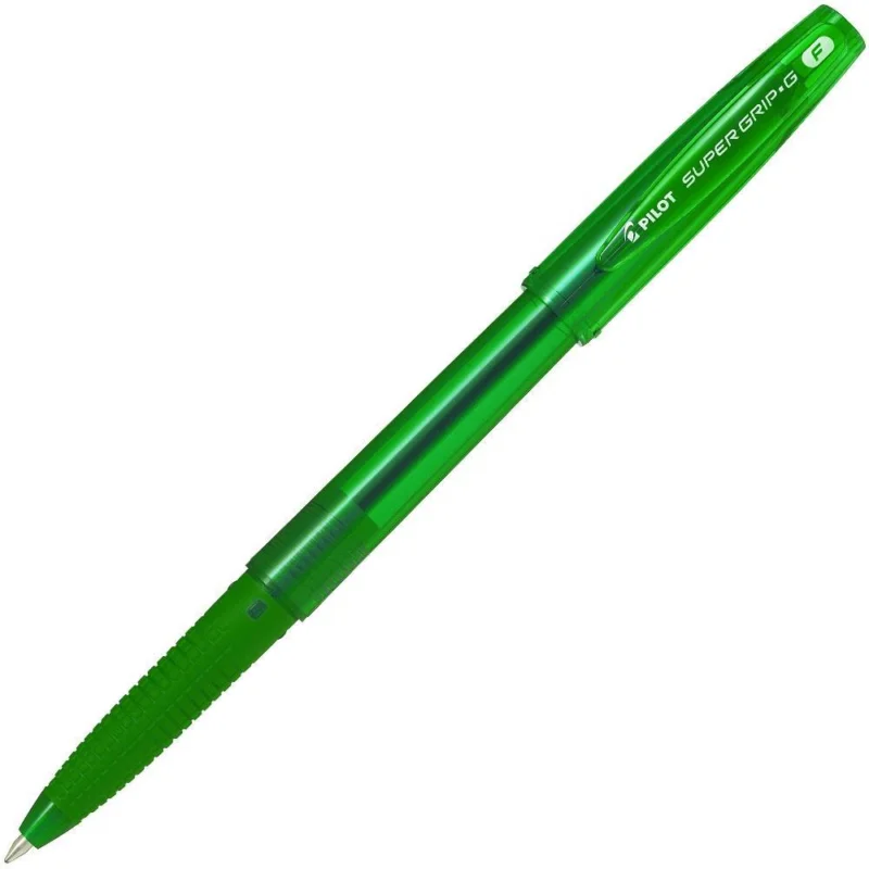 Aktuální Pilot pero kuličkové 2043 Super Grip-G s víčkem zelené