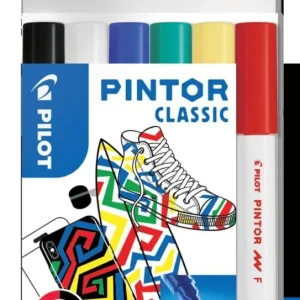 Zlevněný Pilot popisovač akrylový 4074 Pintor Classic sada 6 barev hrot F