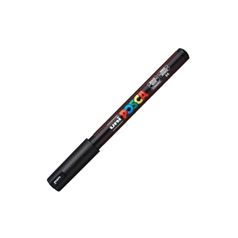 Značkový POSCA unikátní popisovač PC-1MR 0,7 mm černá