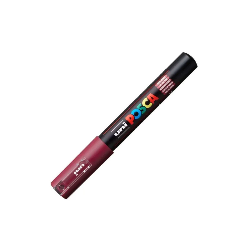 Cenová Bomba POSCA unikátní popisovač PC-1M 0,7 -1 mm bordó