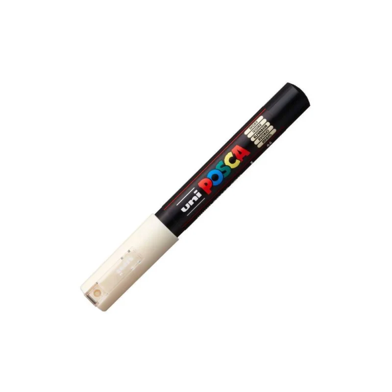 Autentický POSCA unikátní popisovač PC-1M 0,7 -1 mm smetanový