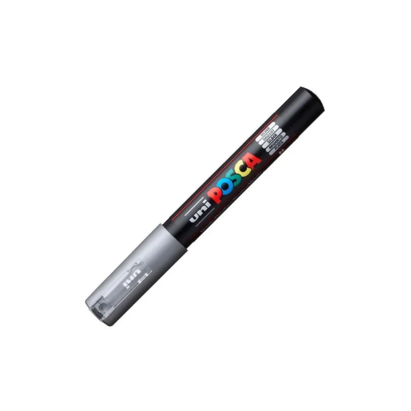 Vrácení Zdarma POSCA unikátní popisovač PC-1M 0,7 -1 mm stříbrný