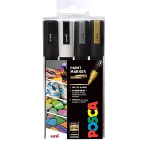 Akční Nabídka POSCA unikátní popisovač PC-5M sada 2,5 mm 4 barev