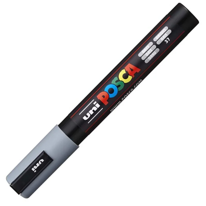 Akční Nabídka POSCA unikátní popisovač PC-5M 2,5 mm šedý
