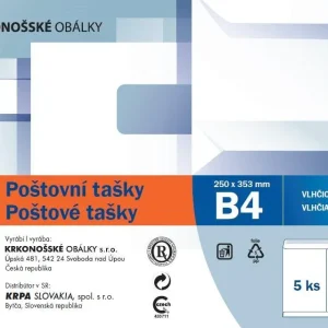Akční Cena Poštovní taška B4 bílá rec. 250 x 353 5 ks