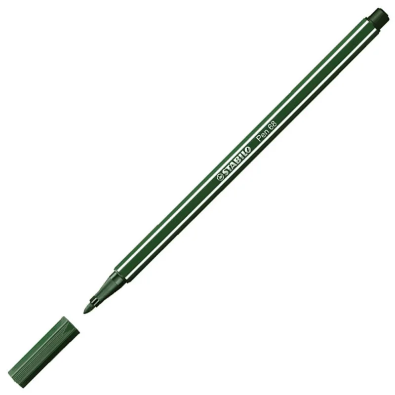 Akce Prémiový vláknový fix STABILO Pen 68 přírodní zelená