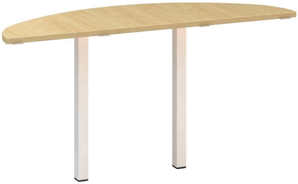 Časově Omezené Přídavný stůl ALFA 200 přísed, 1425 mm, divoká hruška / bílá