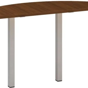 Akční Nabídka Přídavný stůl ALFA 200 přísed, 1425 mm, ořech / šedá