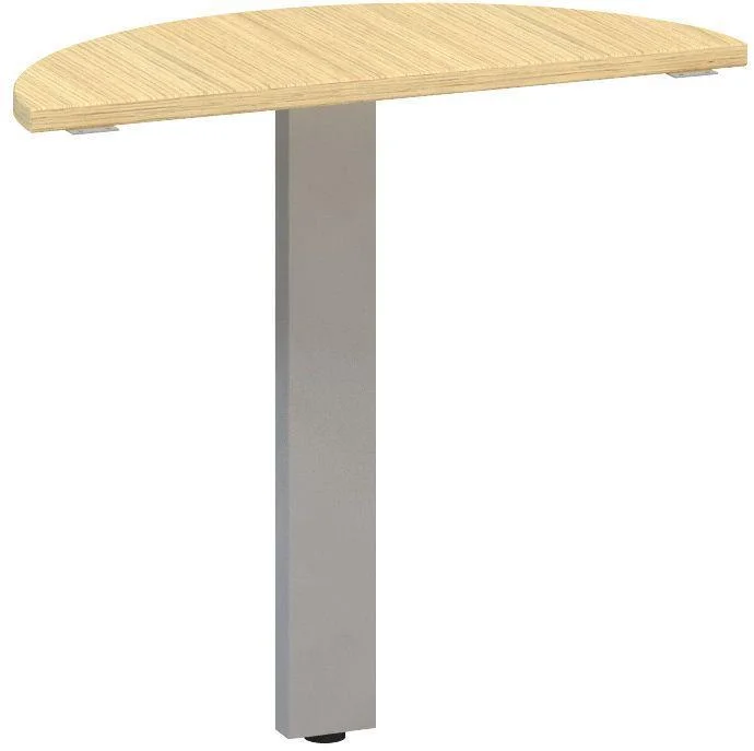 Bezpečná Platba Přídavný stůl ALFA 305 přísed, 800 mm, dub vicenza / šedá
