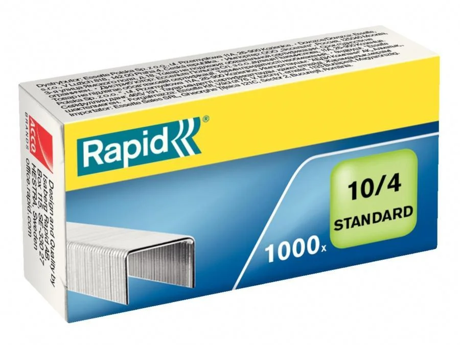 Vysoce Kvalitní Rapid jehly do sešívačů 10/4 /1000 ks