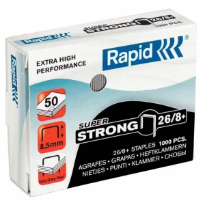 Výprodej Rapid jehly do sešívačů 26/8+ SuperStrong, 1000ks