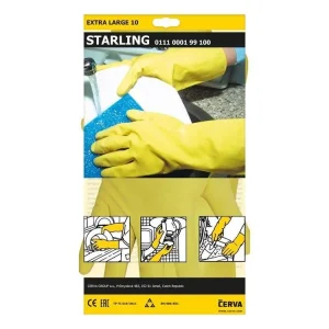 Víkendová Akce Rukavice gumové pro domácnost S vel. 7 Starling latex