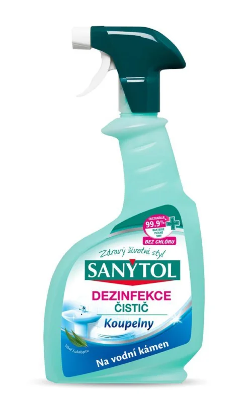Výhodná Nabídka Sanytol proti vodnímu kameni v koupelně ve spreji 500 ml, eukalyptus
