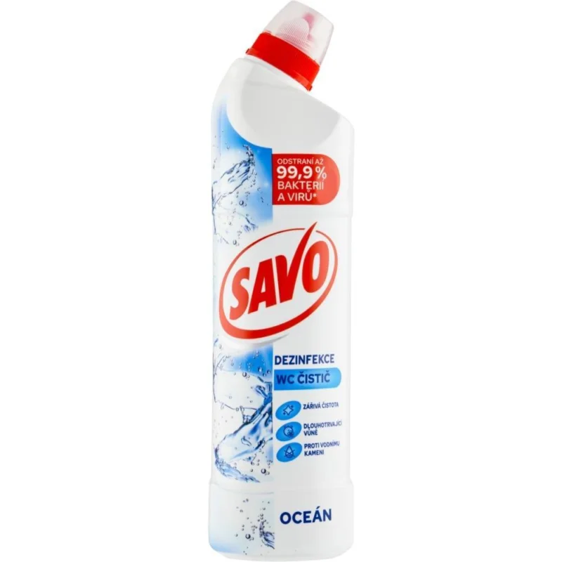 Víkendová Akce Savo WC gel Oceán 700 ml