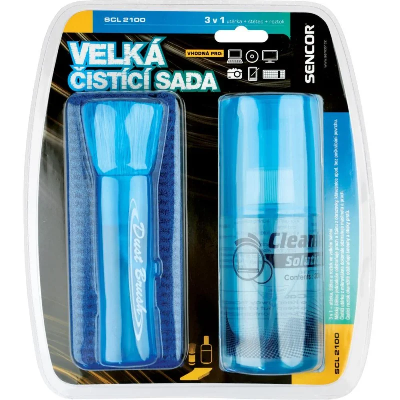 Bezpečná Platba Sencor čisticí sada 3 v 1