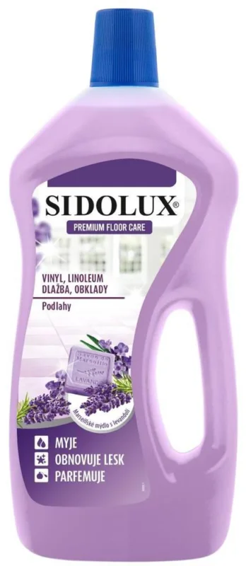 Časově Omezené Sidolux Premium Floor Care vinyl,lino,dlažba,obklady Marseil.mýdlo s levandulí 750 ml