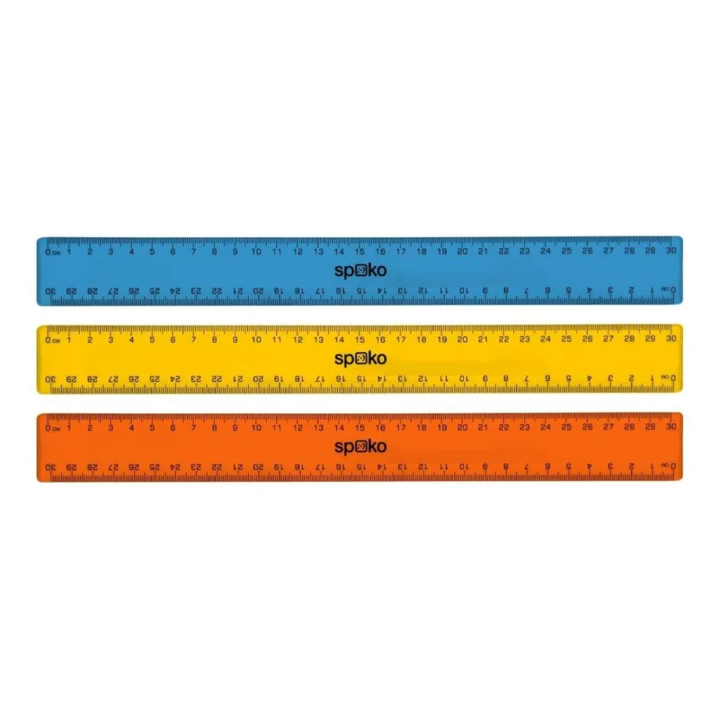 Výprodej Spoko pravítko 30 cm mix barev