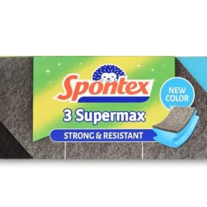 Značkový Spontex houbička Supermax profilovaná velká 3 ks