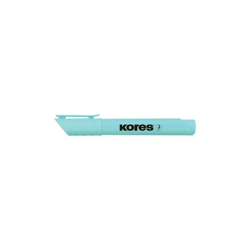 Výprodej Zvýrazňovač pastelový Kores High Liner Plus, Tyrkysový