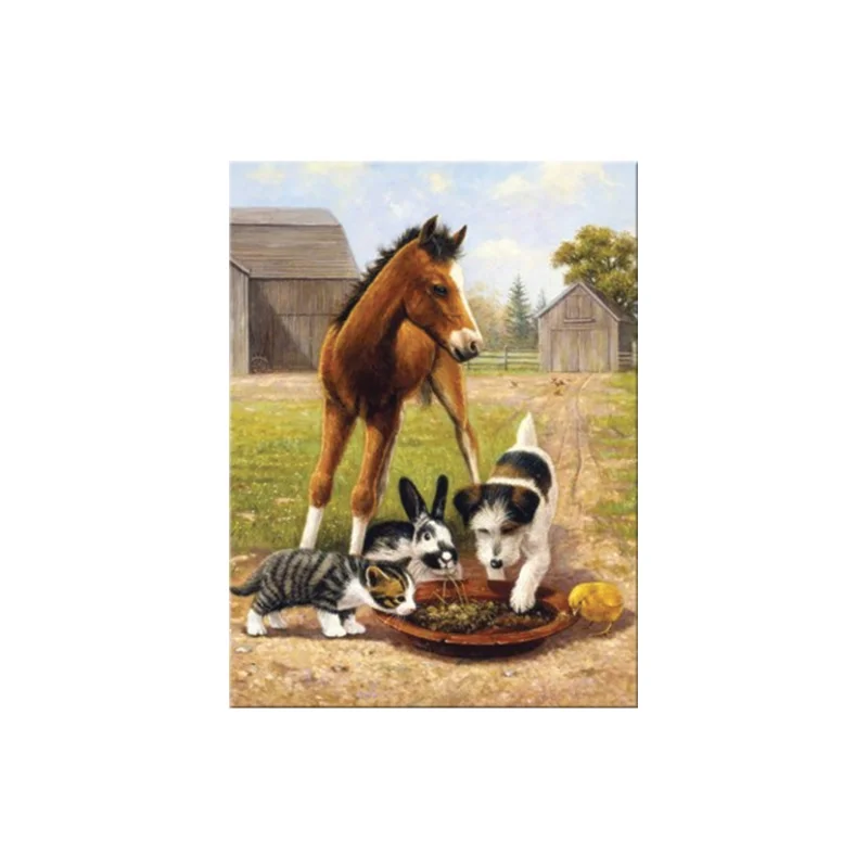 Zlevněný Malování podle čísel Royal & Langnickel 22 x 30 cm, Oběd s přáteli