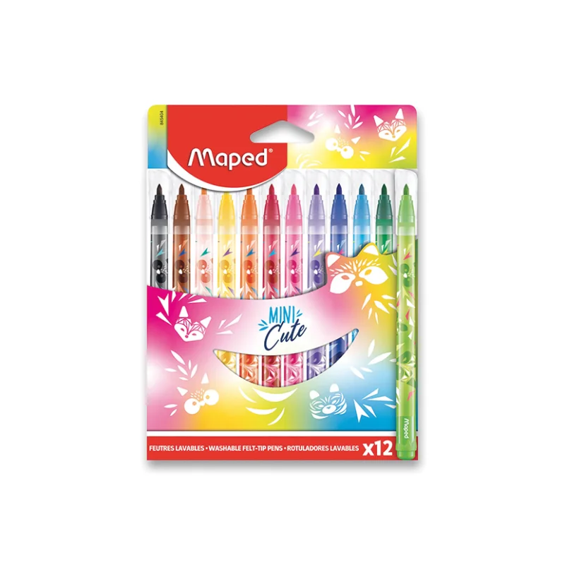 Horká Nabídka Fixy Maped Mini Cute, 12 ks