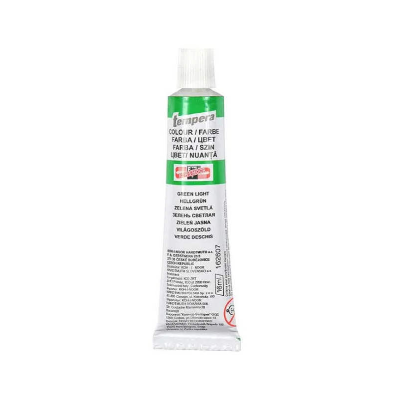 Tempera 16 ml, Rumělka zelená světlá Cenově Výhodný