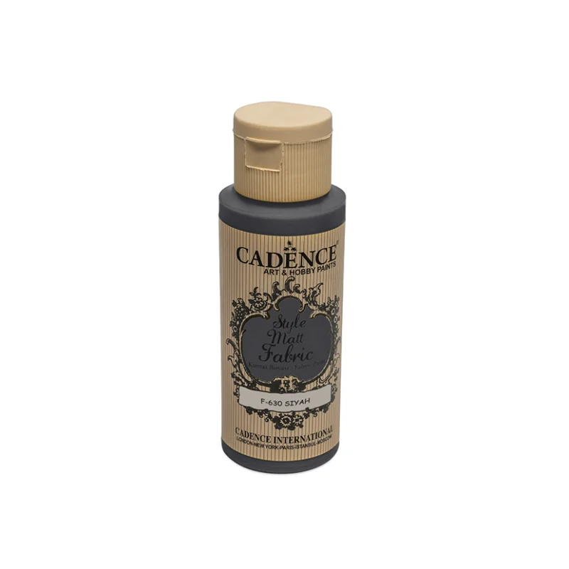 Zlevněný Barva na textil Cadence Style Matt Fabric 59 ml, Černá