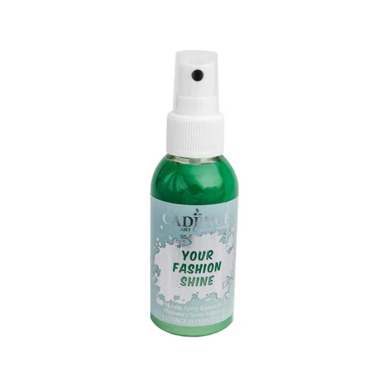 Nakupujte Hned Barva na tmavý textil ve spreji Cadence Your Fashion 100 ml, Světle zelená
