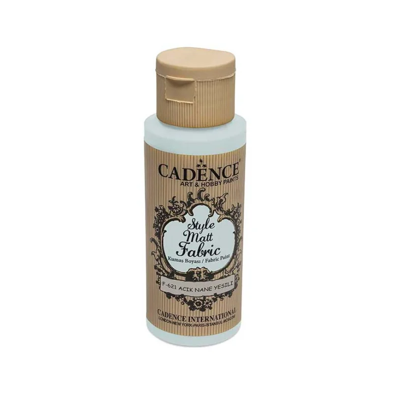 Barva na textil Cadence Style Matt Fabric 59 ml, Světle mátová Hit Sezóny