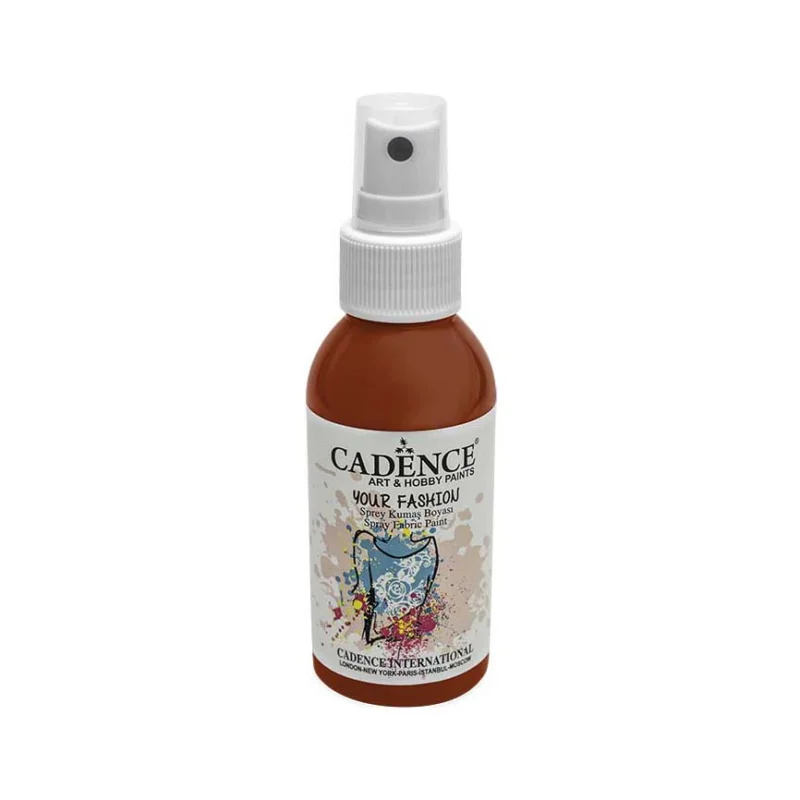 Nejlepší Volba Barva na světlý textil ve spreji Cadence Your Fashion 100 ml, Červená