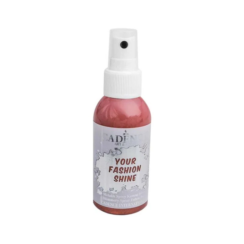 Barva na tmavý textil ve spreji Cadence Your Fashion 100 ml, Měděná Značkový