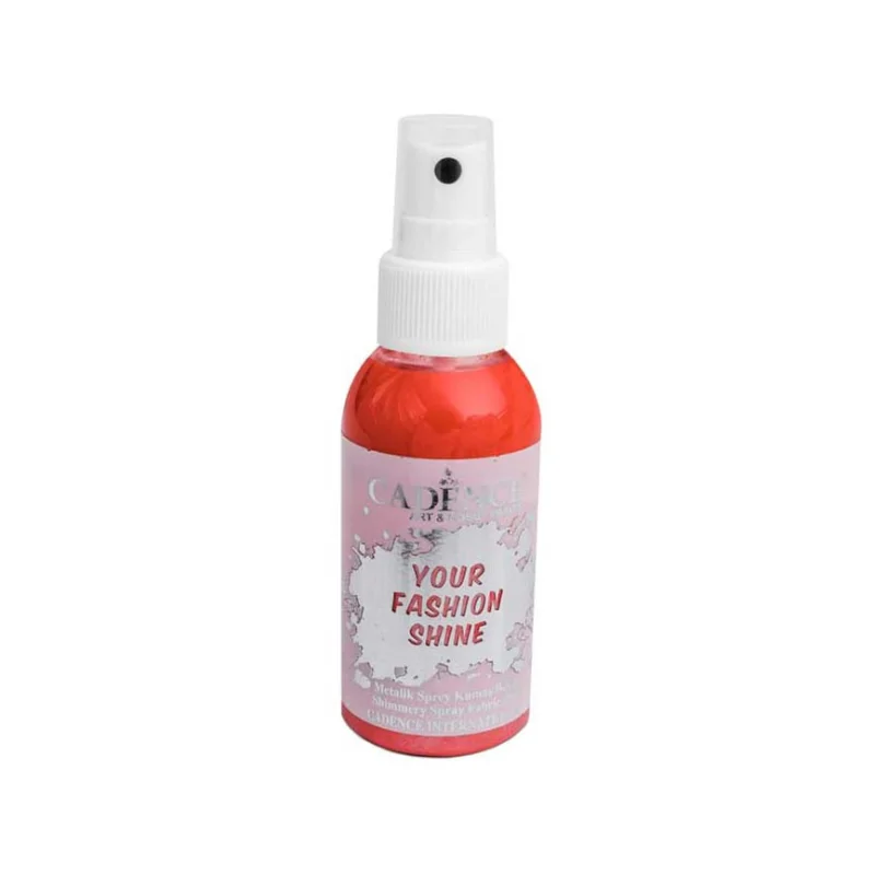 Autentický Barva na tmavý textil ve spreji Cadence Your Fashion 100 ml, Jahodová