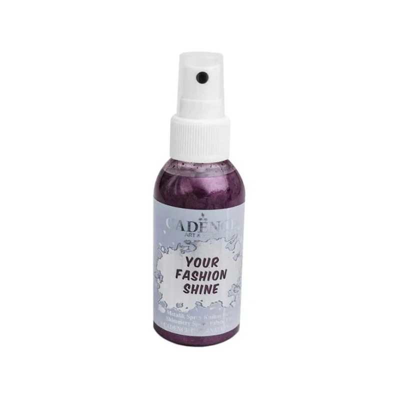 Barva na tmavý textil ve spreji Cadence Your Fashion 100 ml, Lilková Přímo Od Výrobce