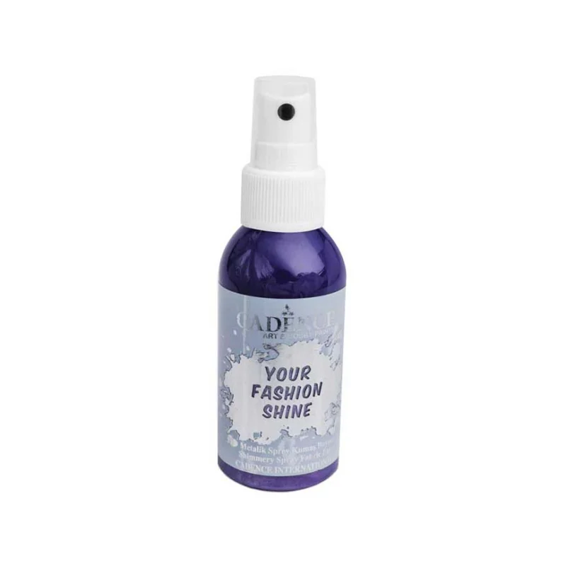 Objednat Nyní Barva na tmavý textil ve spreji Cadence Your Fashion 100 ml, Fialová