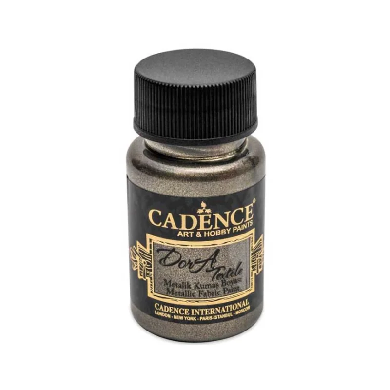 Barva na textil Cadence Dora Textile 50 ml, Metalická antracitová Nakupujte Hned