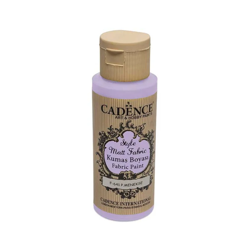 Barva na textil Cadence Style Matt Fabric 59 ml, Světle fialová Akční Nabídka